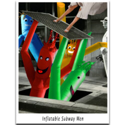 C006 - Inflatable Subway Men