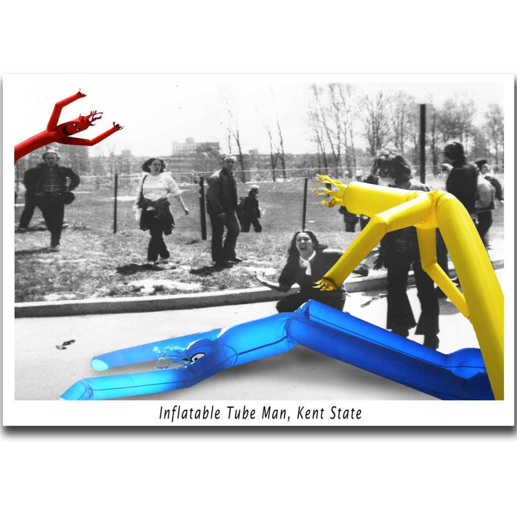 C007 Inflatable Tube Men, Kent State