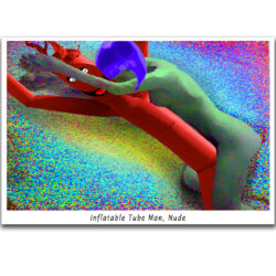C011 Inflatable Tube Man, Nude