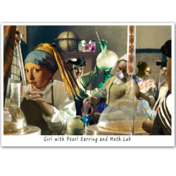 C551 Girl with Pearl Earring and Meth Lab