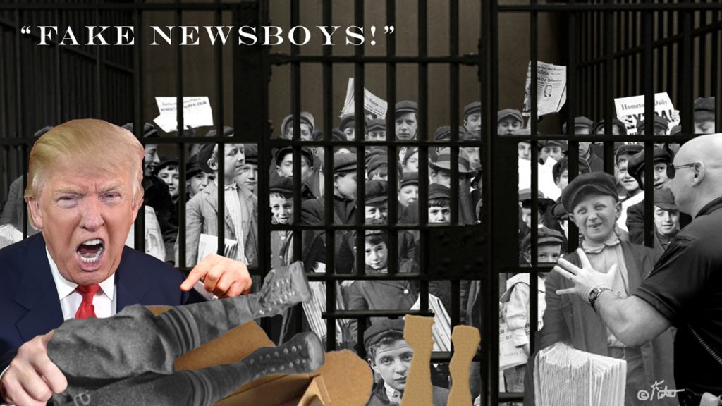 “Fake Newsboys!” POSTER – Aberrant Blog